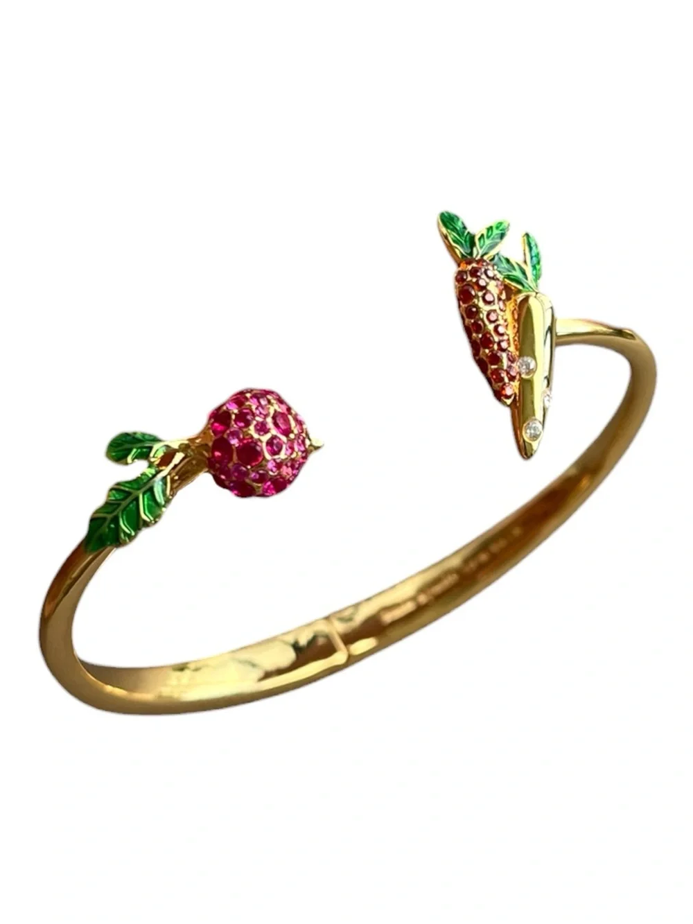 Kate Spade Harvest Time Vegetable Hinge Cuff - Picture 5 of 6